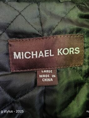 Michael Kors Black Wool Coat- Large 😲🔥